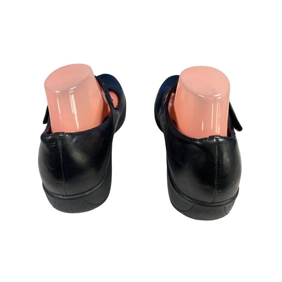 DANSKO Sonoma Annie ~ Black Leather Mary Janes Clogs Comfort Shoes Women's 41 * - Picture 5 of 11